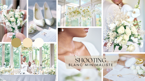 Shooting Mariage "Minimaliste" - Formation Wedding Planner à Paris