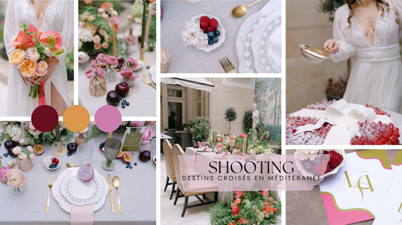 Shooting Wedding Designer à Paris - Destins Croisés en Méditérannée