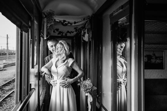 Shooting d'inspiration Train Station- Promotion Wedding Planner