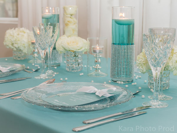 Shooting ‘Tiffany’ de la formation Wedding Designer Novembre14 à Paris