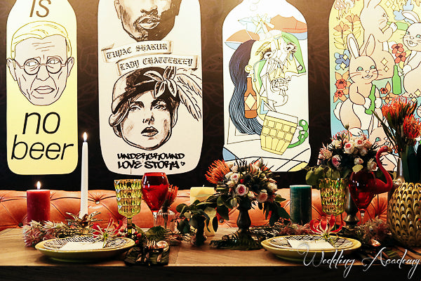 Shooting Tropical Underground - Formation Wedding Designer Juin 2017 à Paris