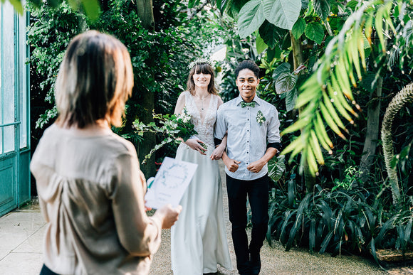Shooting "Elopement sauvage et naturel" - Session Wedding Officiant - Paris 2020