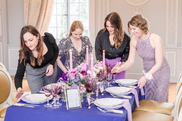 Shooting "Very Peri" - Session Wedding Planner à Toulouse